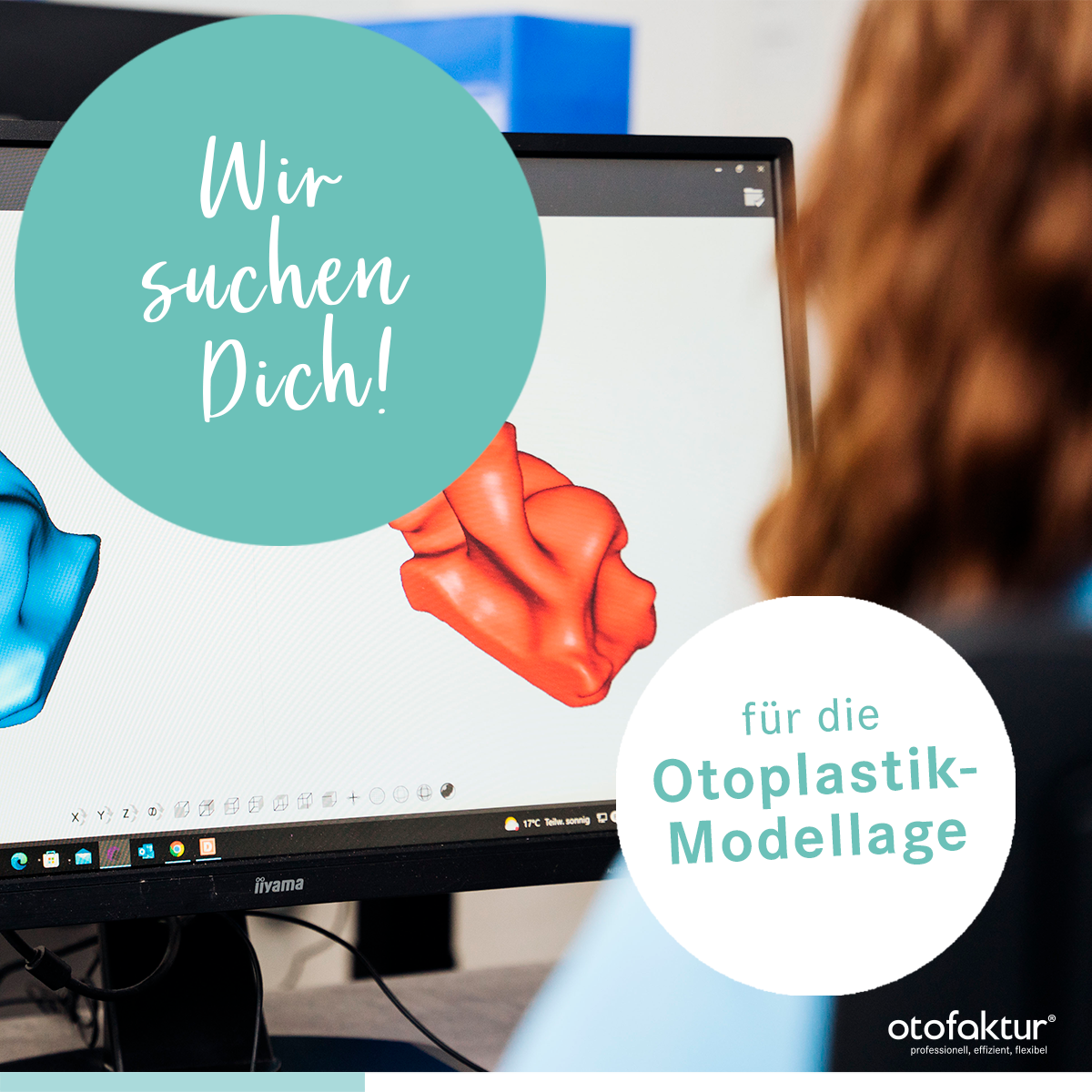 Wir suchen dich! Für die Otoplastik-Modellage